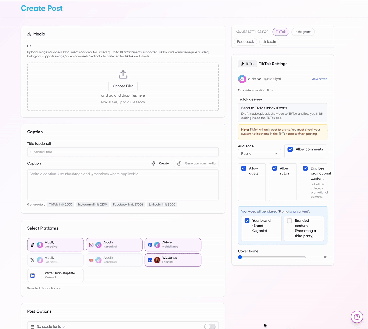 One approval. Every platform.