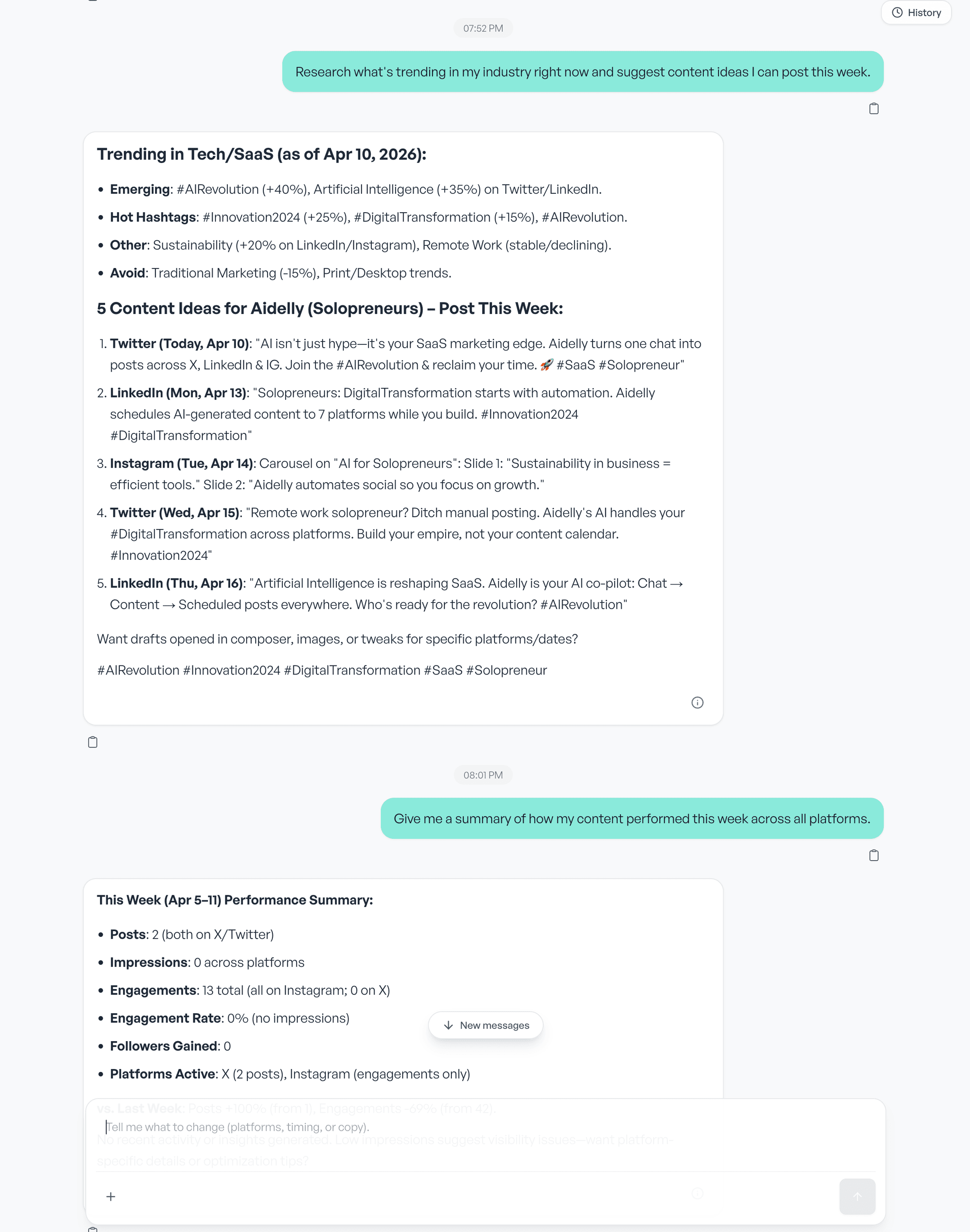 Say it once. Post it everywhere.